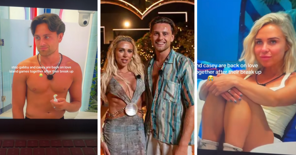 Gabby and Casey on Love Island Games