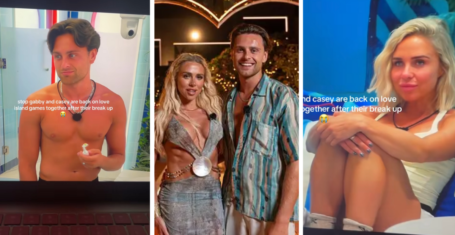 Gabby and Casey on Love Island Games