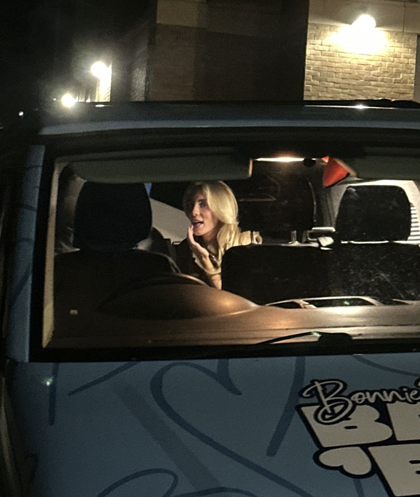 Bonnie Blue on Freshers' Bang Bus tour 