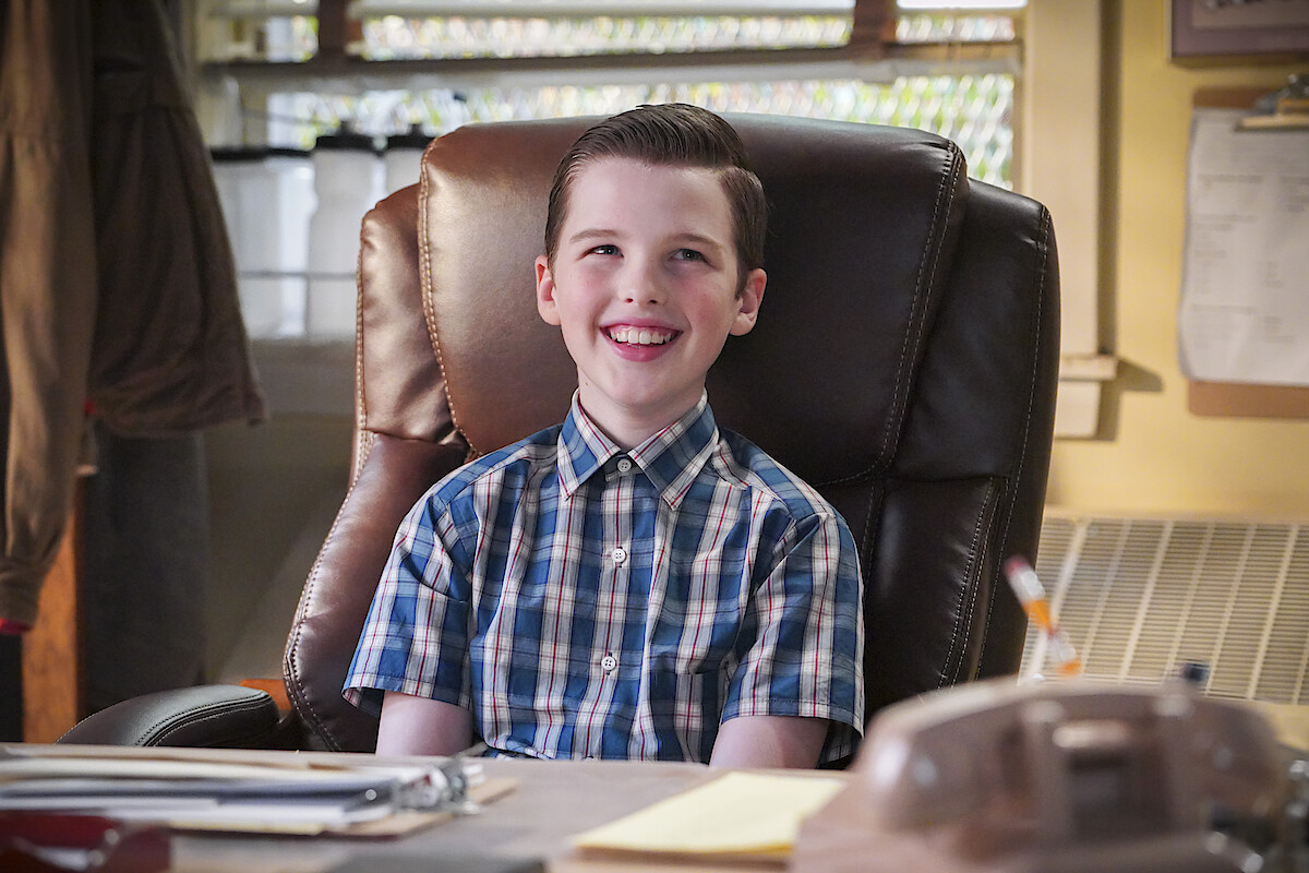 Iain Armitage transformation Young Sheldon