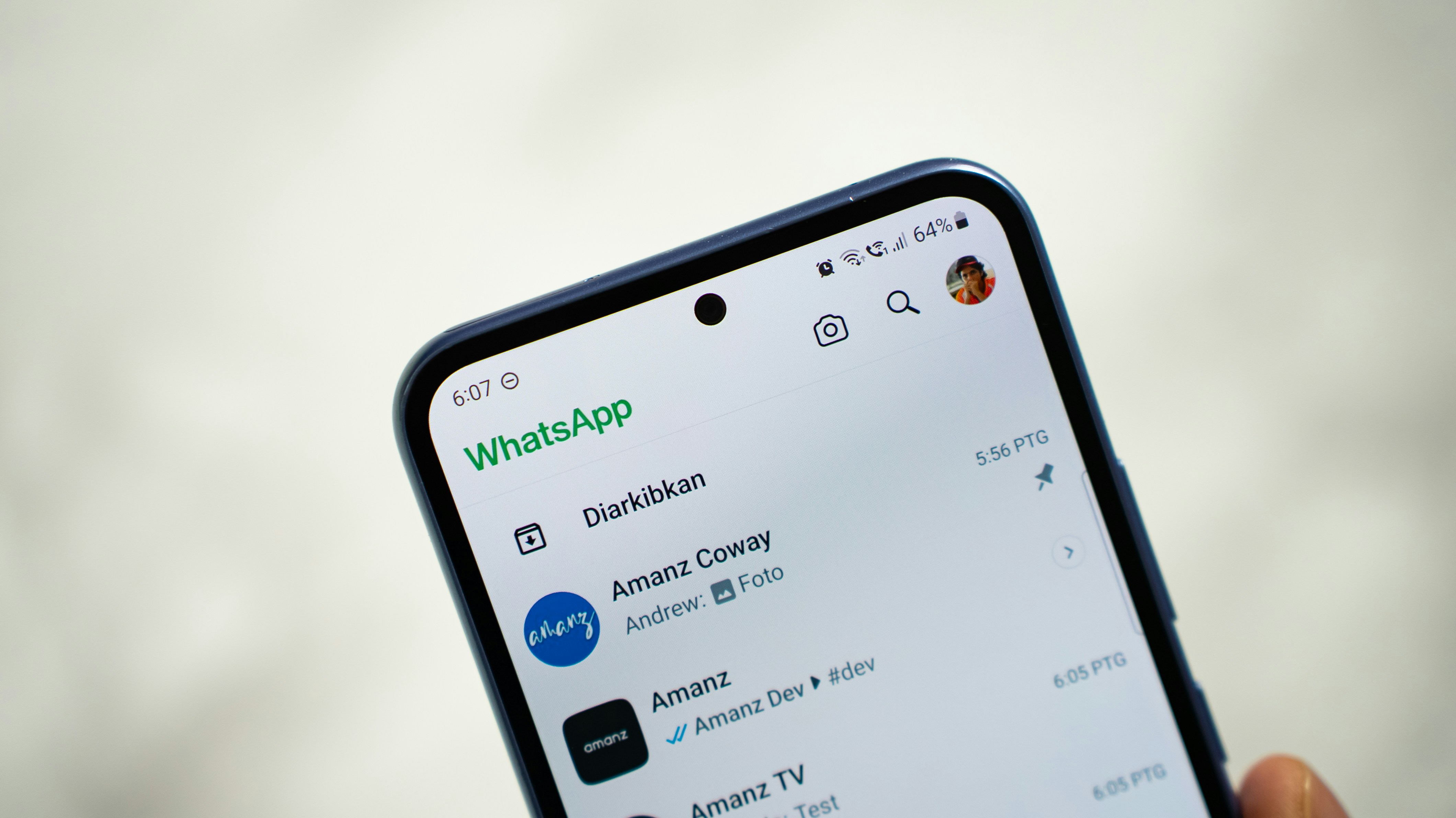 WhatsApp chat new features