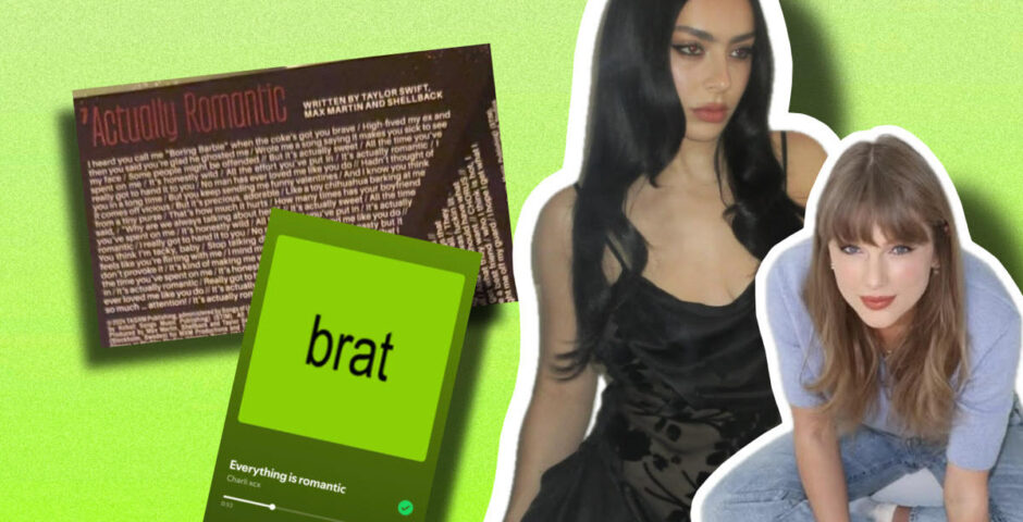 Actually Romantic Taylor Swift Charli XCX diss