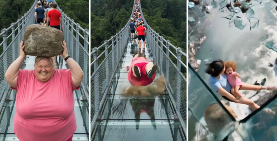 AI glass bridge collapse