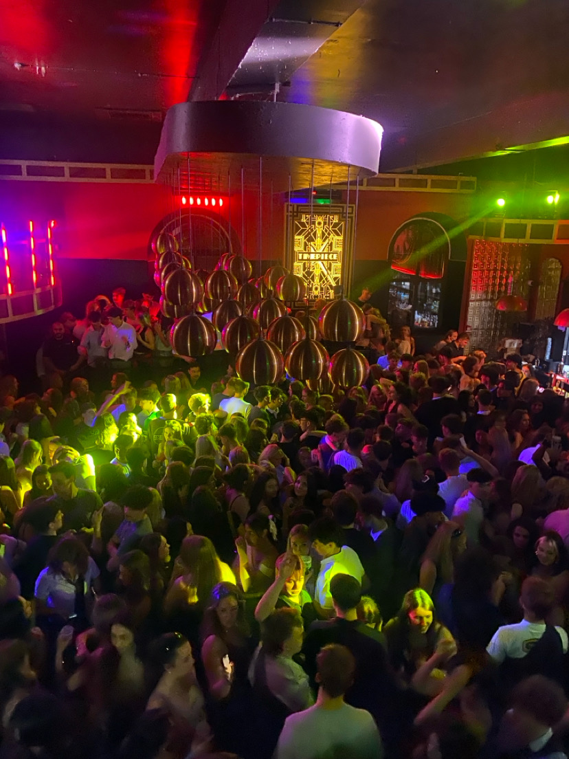 People clubbing in Timepiece, the venue under review for an alleged spiking incident