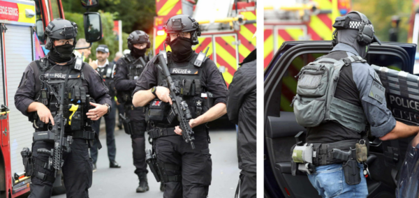 manchester synagogue attack police