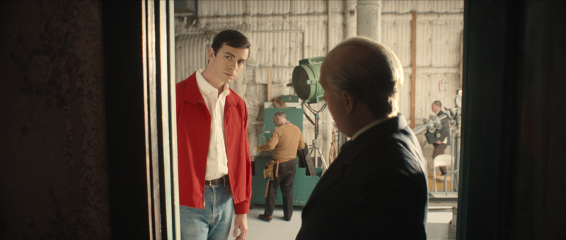 Ryan Murphy's version of Alfred Hitchcock and Anthony Perkins(Image via Netflix) monster ed gein
