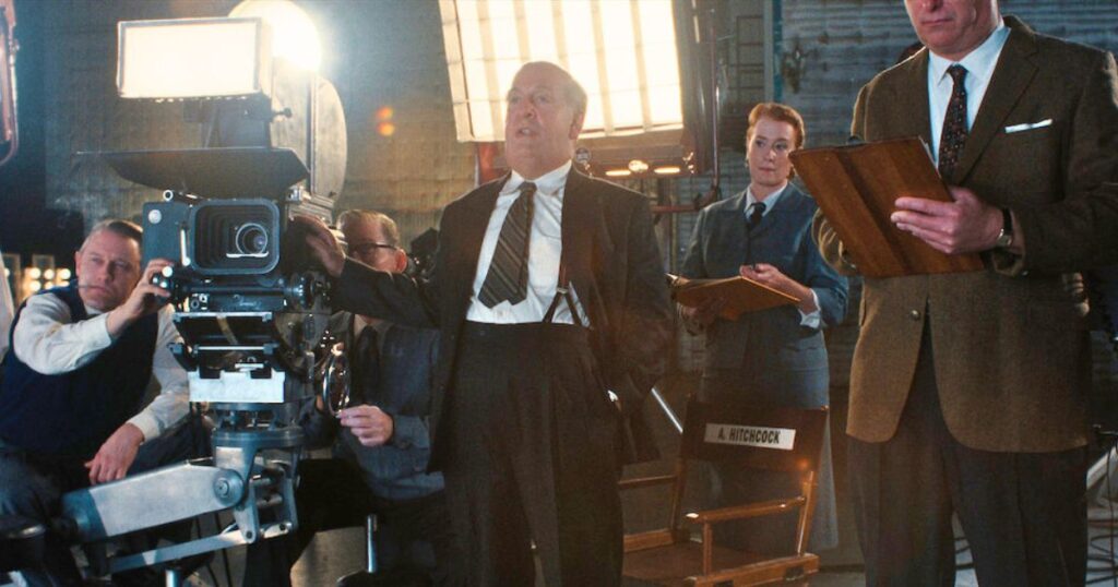 alfred hitchcock in monster season three the ed gein story