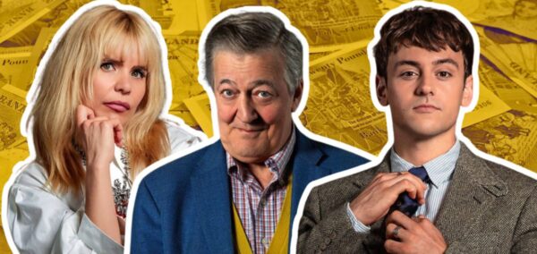 paloma faith stephen fry and tom daley from the celebrity traitors