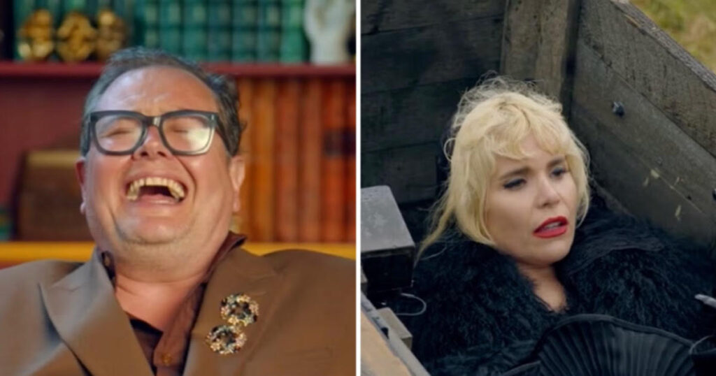 The Celebrity Traitors Paloma Faith Alan Carr