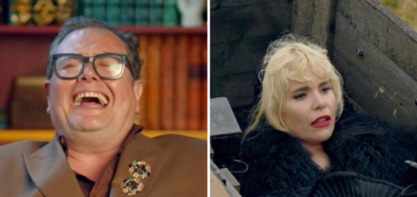 The Celebrity Traitors Paloma Faith Alan Carr