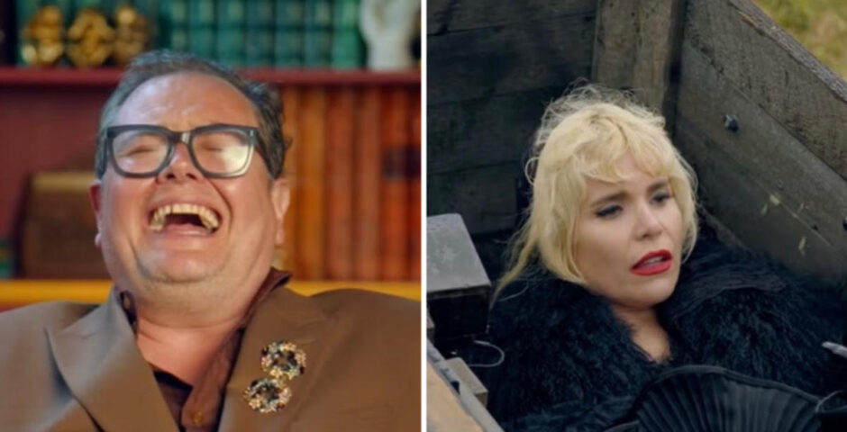 The Celebrity Traitors Paloma Faith Alan Carr