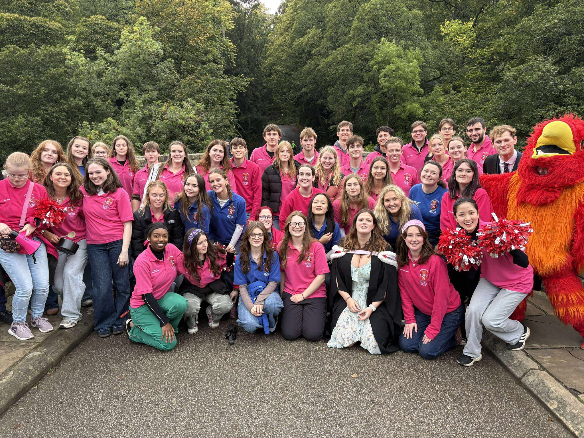 Students Frepping at Durham Uni