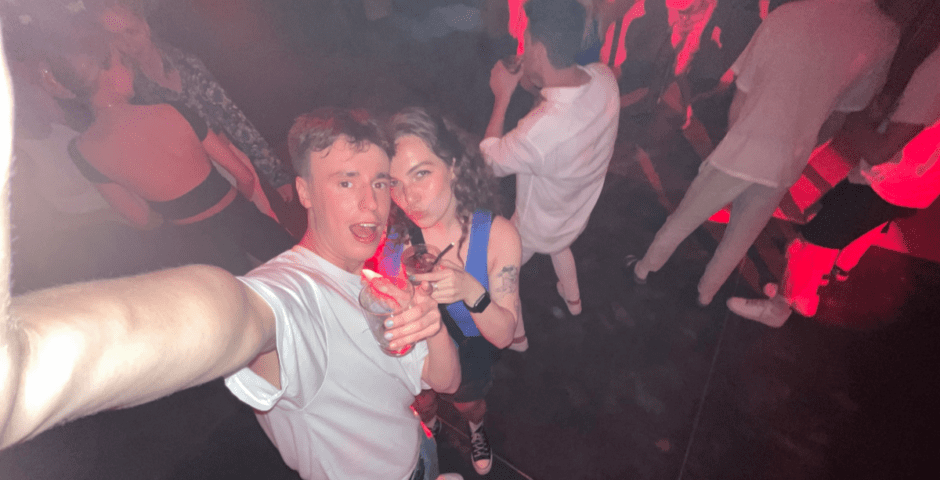 glasgow students on a night out