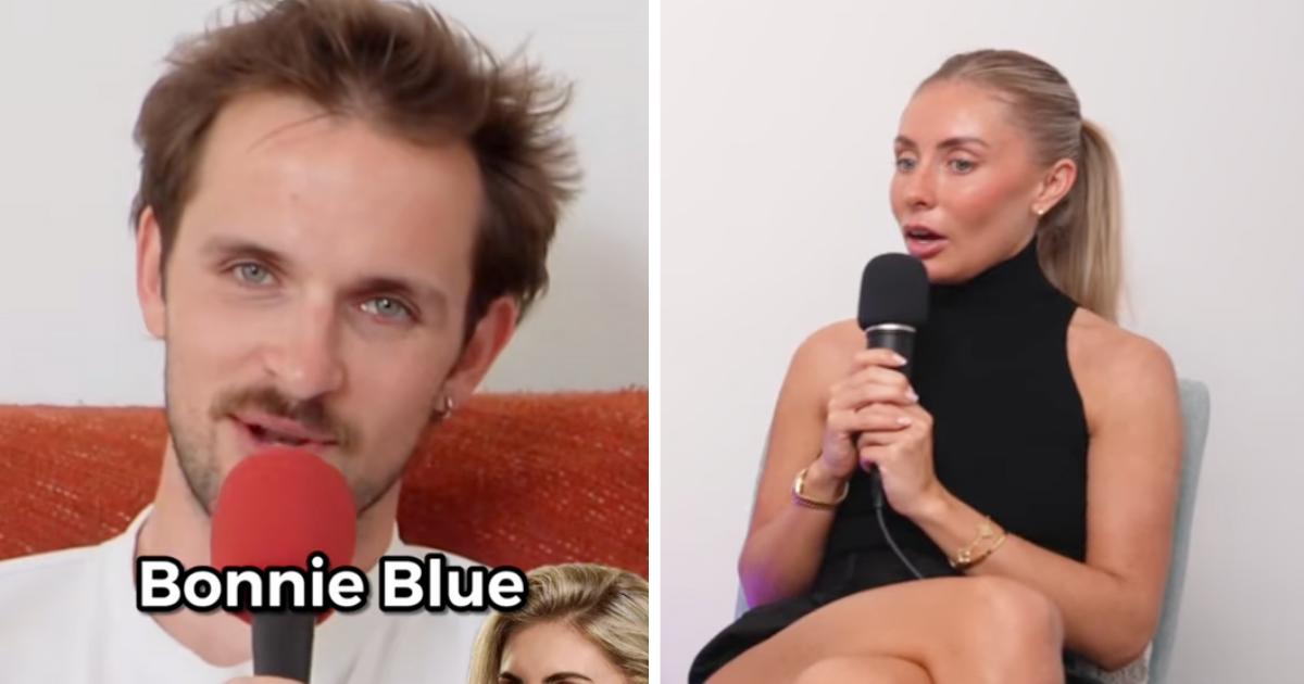 Comedian thinks Bonnie Blue is autistic after meeting her