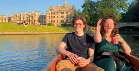 university of cambridge oxbridge students on a punt