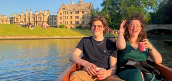 university of cambridge oxbridge students on a punt