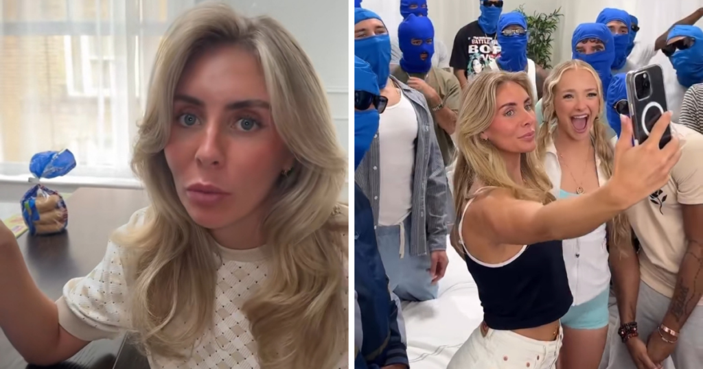 Bonnie Blue people angry viral challenges