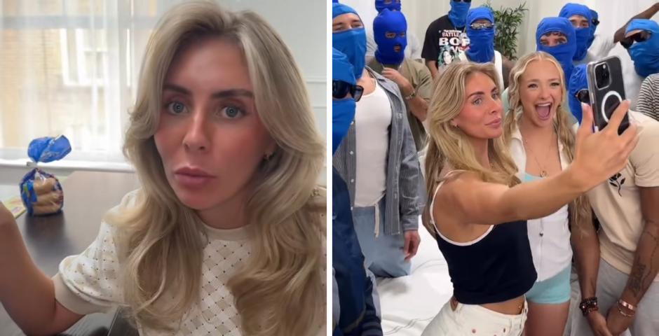 Bonnie Blue people angry viral challenges