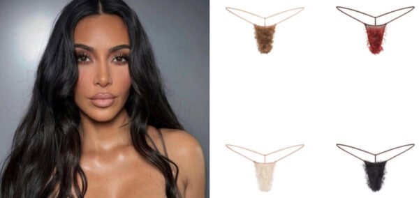 Kim Kardashian SKIMS hair