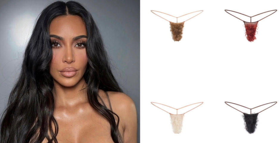 Kim Kardashian SKIMS hair