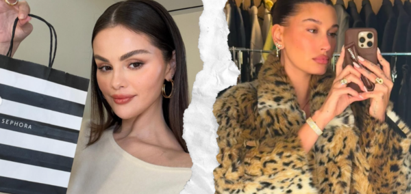Hailey Bieber Selena Gomez pitted against