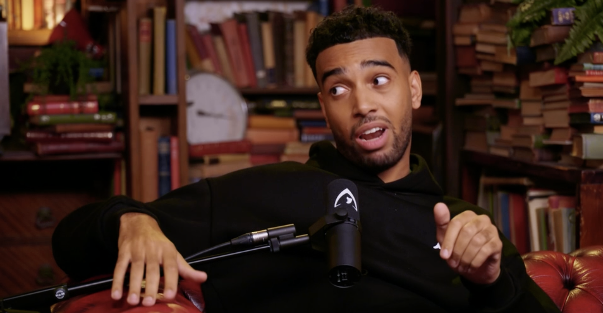 Niko mid-rant on The Celebrity Traitors: Uncloaked(Image via BBC iPlayer)