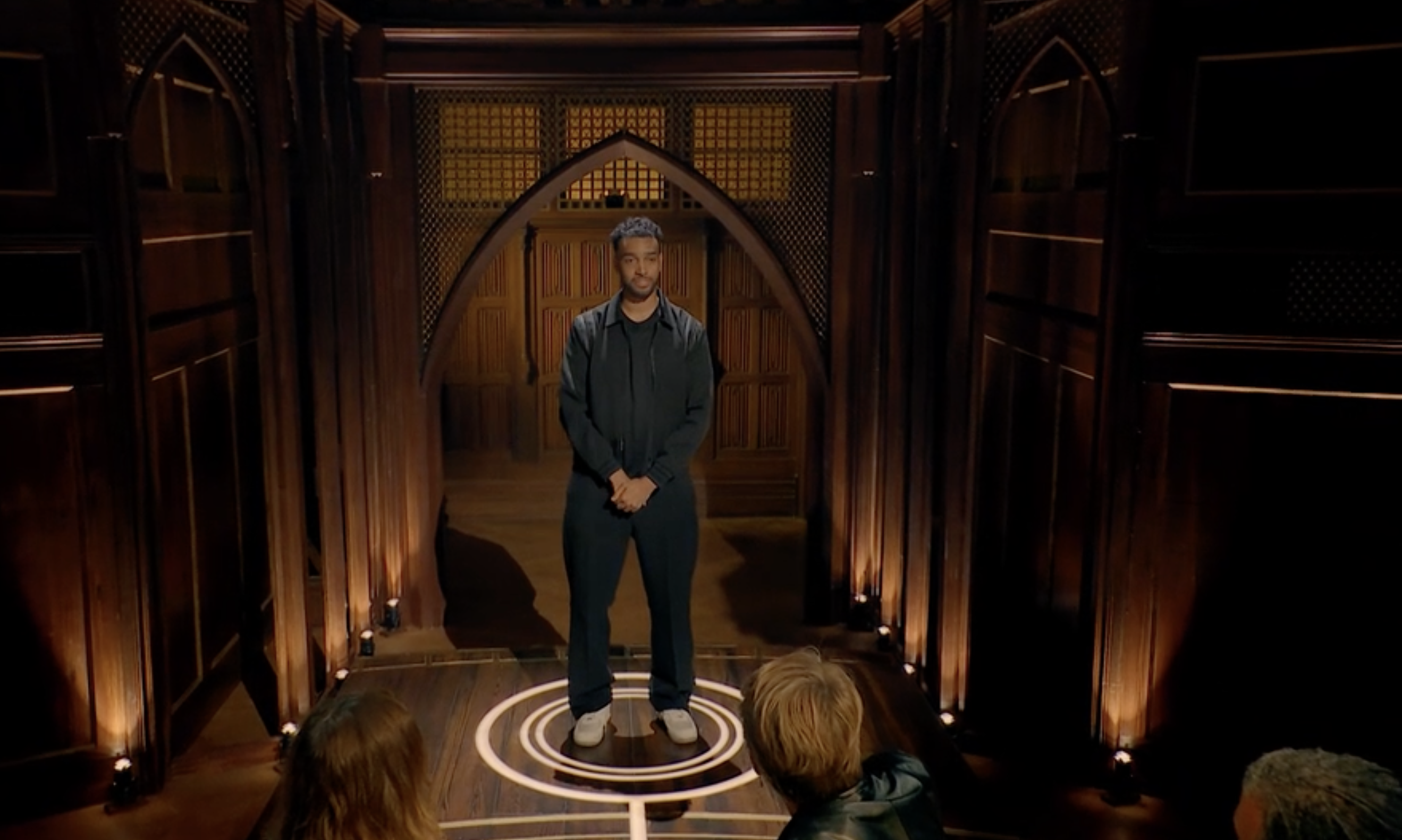Niko's dramatic exit after the tense round table session on the celebrity traitors