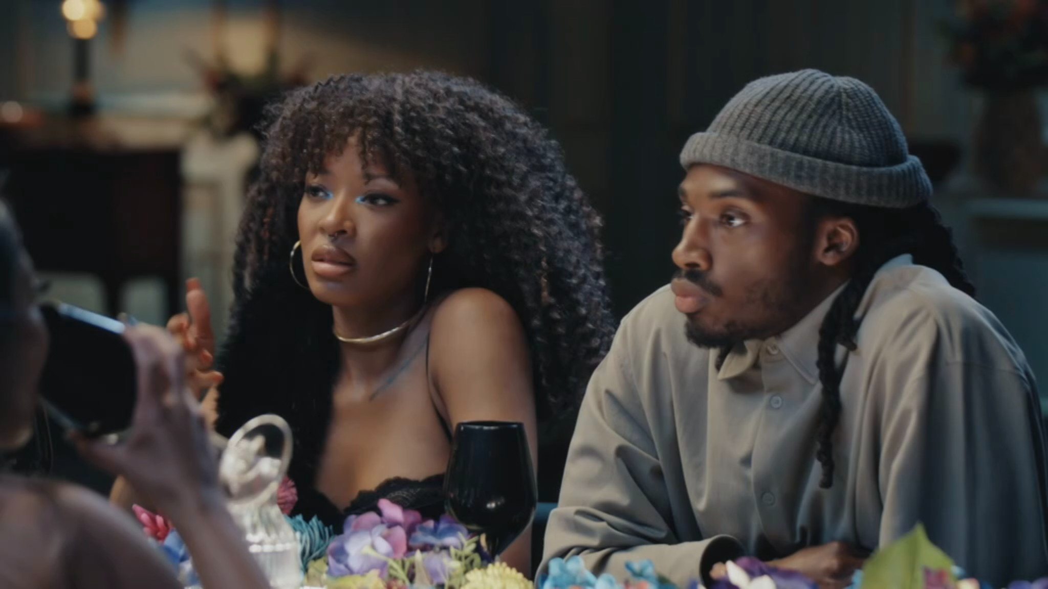 julia-ruth and divarni at the mafs uk dinner party