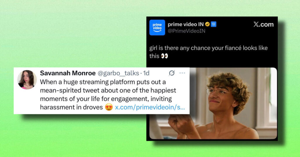 Amazon apology engagement