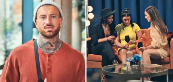 mafs uk 2025 joe wood and then his wife maeve crying about him at a dinner party