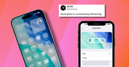 Apple iOS 26 liquid glass settings
