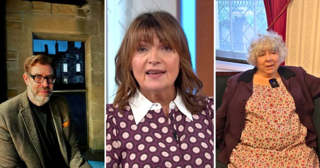richard osman lorraine kelly and miriam margolyes who apparently all turned down the celebrity traitors