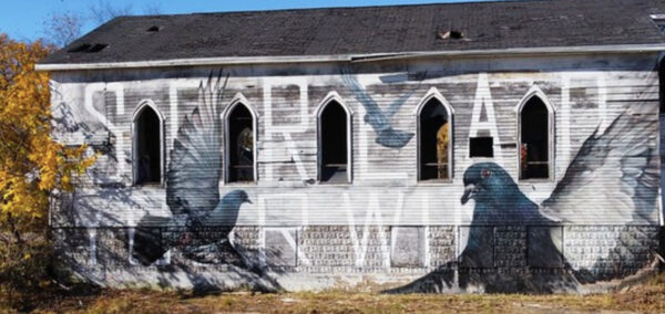 AYLO and SECA mural