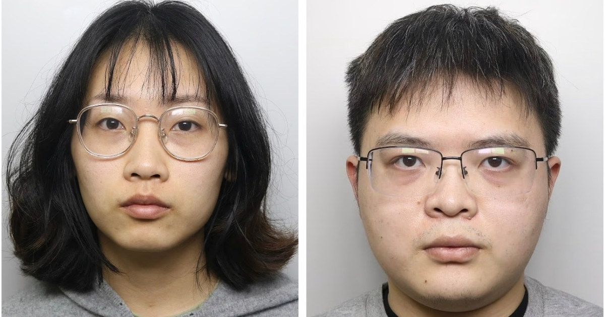 Wanqinq Yu (left) and Li Liu (right), the Leeds students jailed for the ticket refund scam
