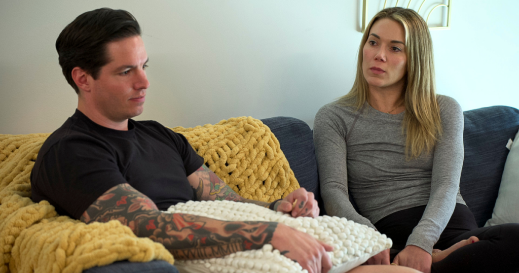 Jordan and Megan on Love Is Blind