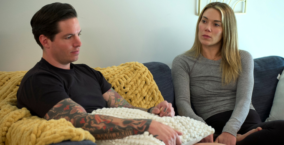 Jordan and Megan on Love Is Blind