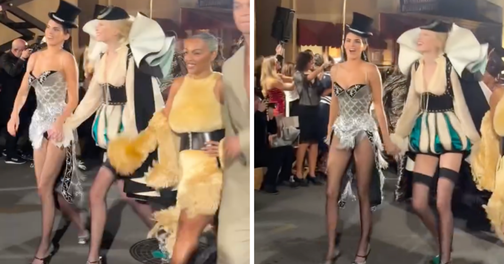 Kendall Jenner at Moulin Rouge