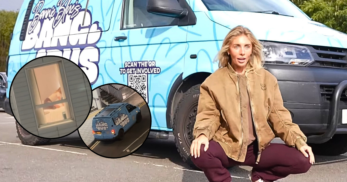 Bonnie Blue has finally released the full video of her Bang Bus tour Bonnie Blue has finally released the full video of her Bang Bus tour