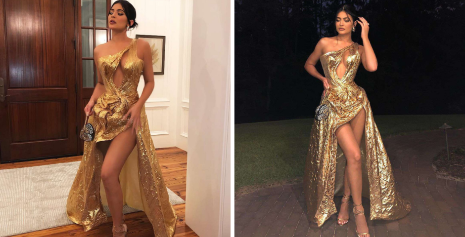 Kylie Jenner at Bieber wedding