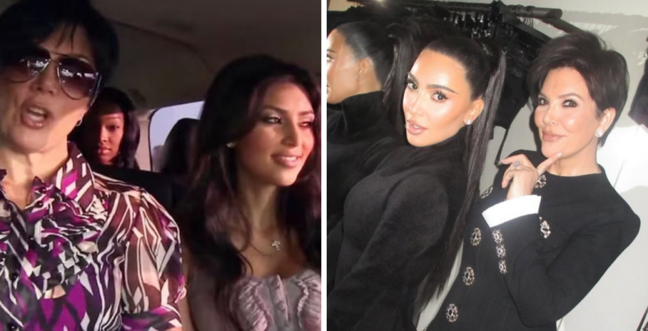 Kim Kardashian and Kris Jenner