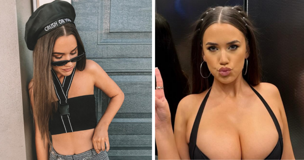 Love Island Australia Gabby boobs implants
