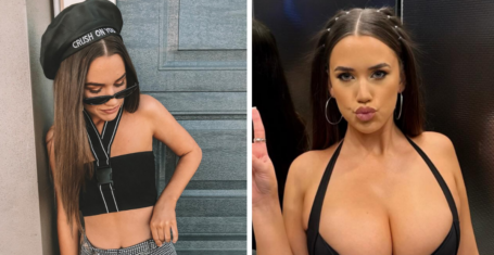 Love Island Australia Gabby boobs implants