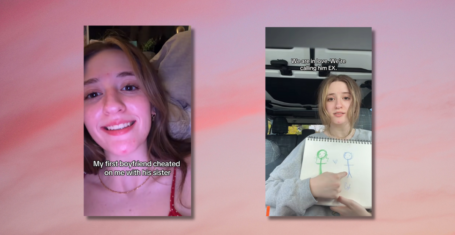 TikTok influencer ex cheated sister clip
