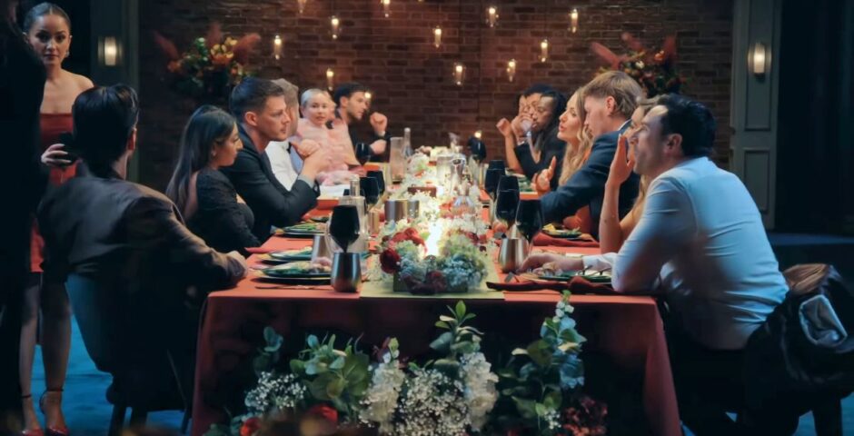 a mafs uk 2025 dinner party at which john had a health scare