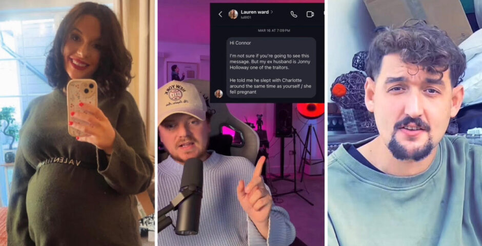 Traitors Charlotte Conor Maynard Jonny