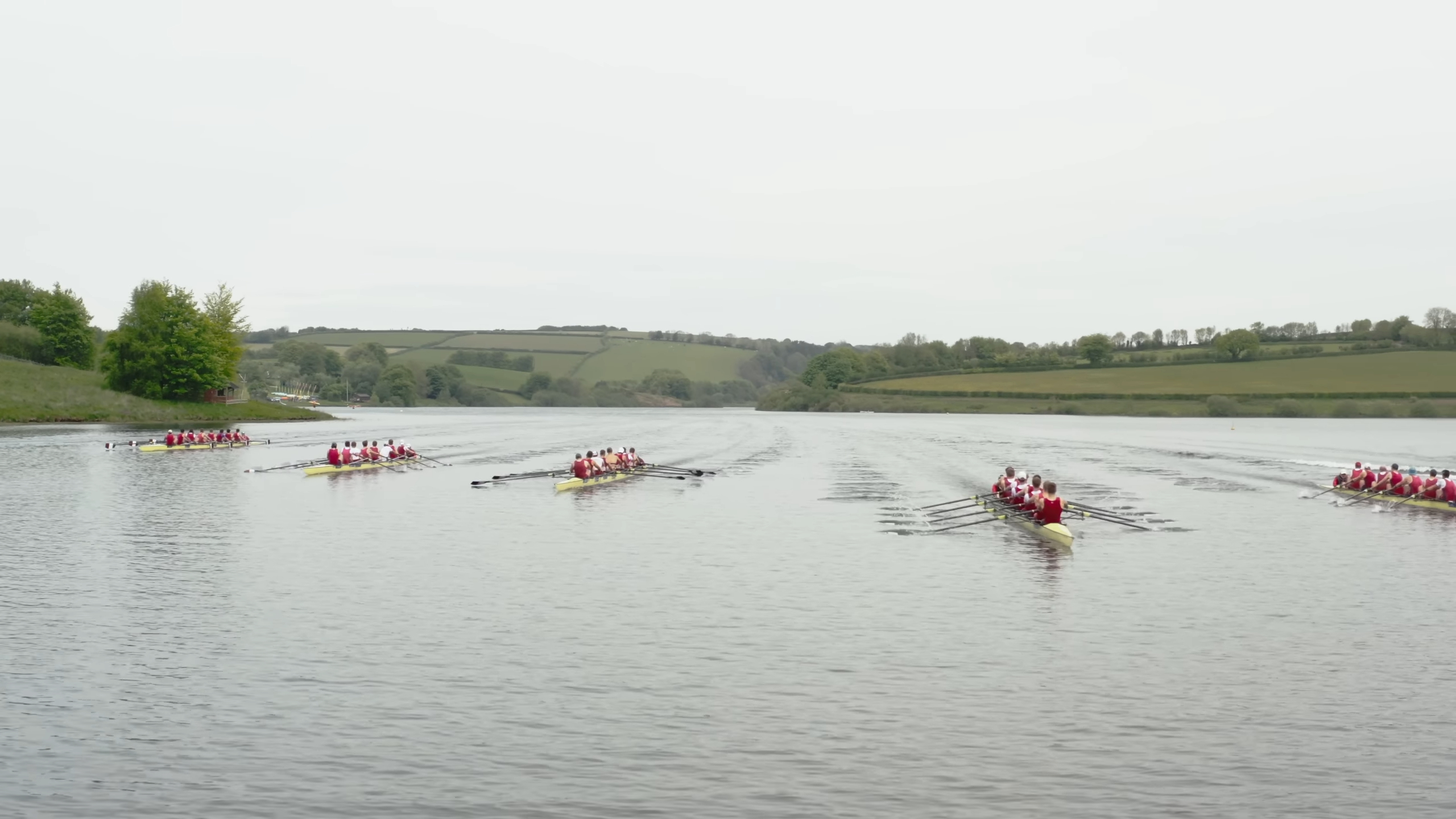 The Oxford Brookes University Boat Club teams in 2023(Image via Brookes Rowing / YouTube)