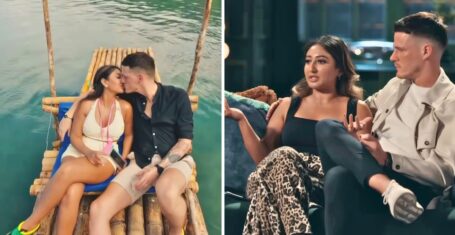 mafs uk 2025 nelly when she liked steven on the honeymoon and then nelly and steven looking miserable later on