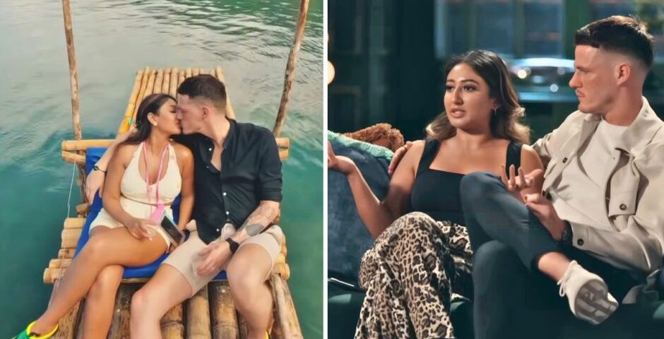 mafs uk 2025 nelly when she liked steven on the honeymoon and then nelly and steven looking miserable later on