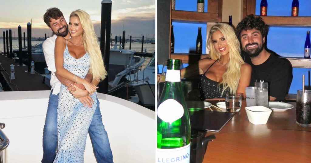 emma hernan and boyfriend blake davis selling sunset socials