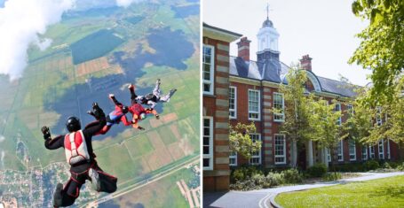 student skydiving university of southampton